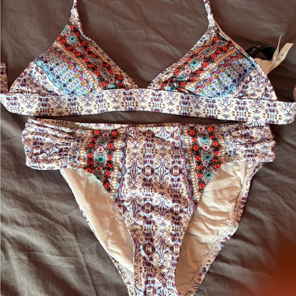 La Blanca Sorrento Halter Bikini Set - Picture 5 of 8